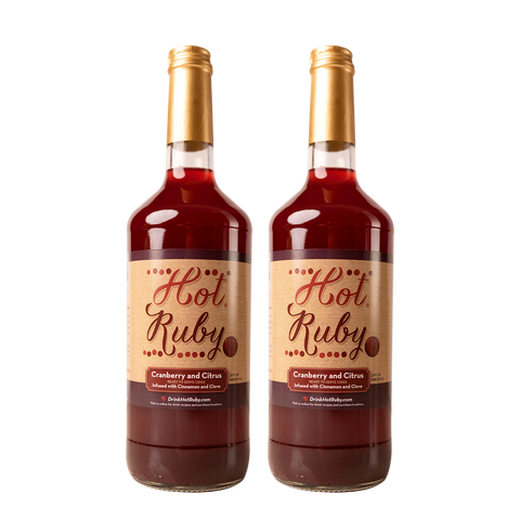 Hot Ruby Cranberry Cider - 2 Bottle Pack