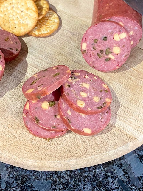 Jalapeno & Cheddar Summer Sausage 2 lbs