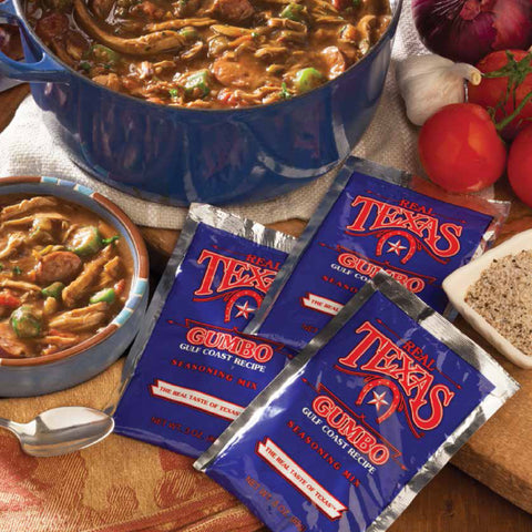 Real Texas Gumbo Mix 12 Pack